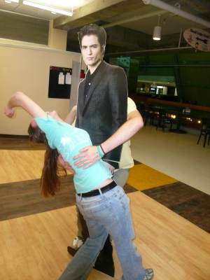 Don't drop her!