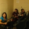 The nook by the theater Got packed with guitarists