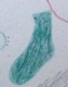 Green socks
