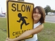 Slow child. (That's her!)