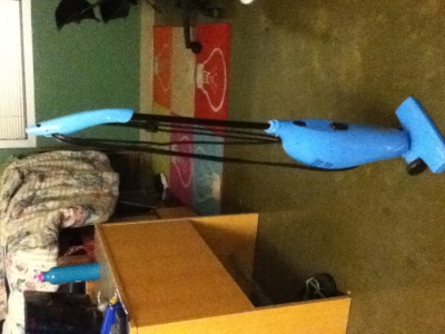 the angry blue vacuum. 