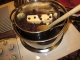 melting butter, chocolate. 