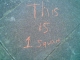 1 square (in case you weren't aware)