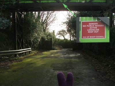 The Beginning of the road to The Secret Village