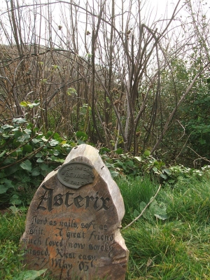 The final resting place of Asterix
