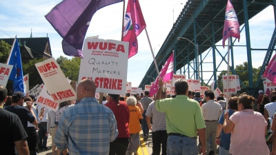 WUFA march on Huron Church