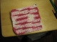 This is a nice simple half-double crochet that shows off the peppermint swirl.