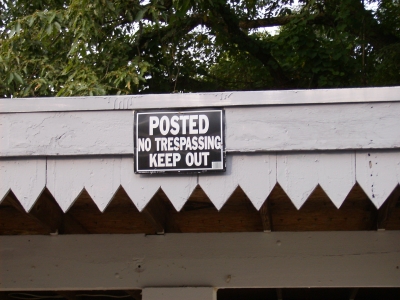 A Curse upon Trespassers A Curse upon Trespassers