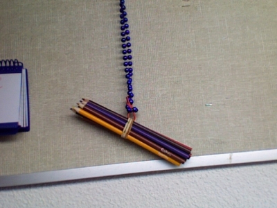 the pencils