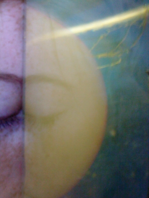 eyes sinking)inward,fled;softly