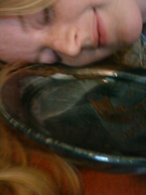 your face smile breasts gargled