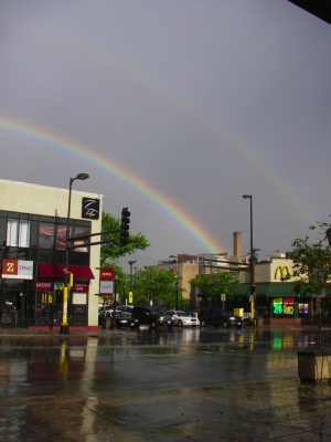 rainbows are the better double arches.