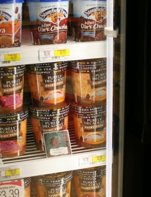 we are connected, in the freezer