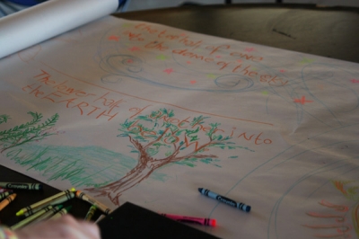 this is about duck eggs. creation myths are weird.