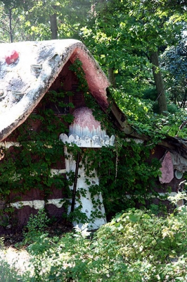 enchanted forest candy house, sept 08