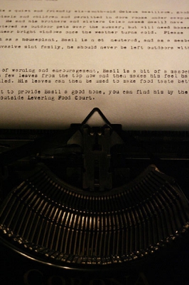 the finished text