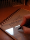 the writing