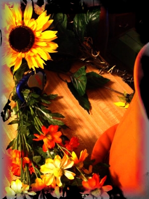 Pot, Flowers. Flowers, Pot.