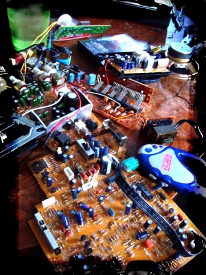 Circuitboards.