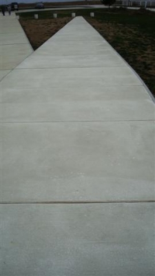 The "lookout".  At ground level.