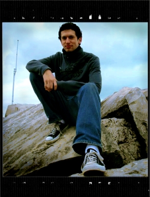 On the sunny shores of Lake Michigan.