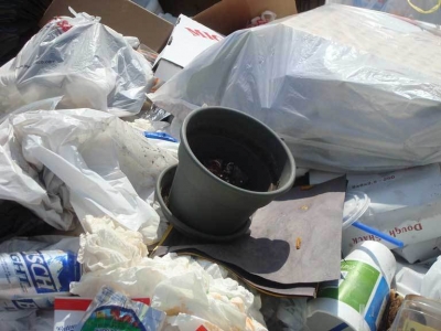 His final resting place.