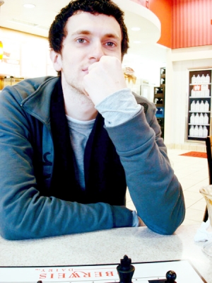 Not Pictured: Kristin destroying me at chess.