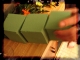 Slicing foam.
