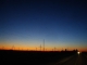 Driving home.