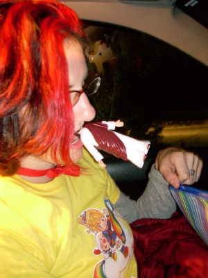 No...I didn't eat Plastic Jesus. No...I didn't eat Plastic Jesus.