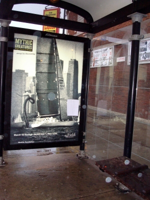 Full Shelter shot with note taped inside