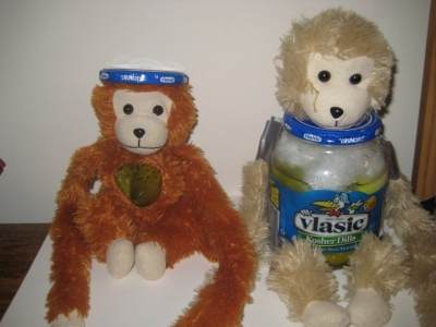 now jar of pickles has polyfiber filling