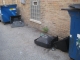 the first alley I went to had 3 strangely arranged televisions