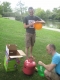 blowing up first balloons