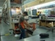 Getting the paint mixed