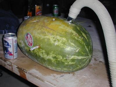 i am a smoking watermellon