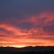 Sunset in the desert