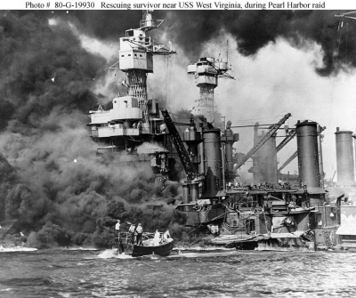 then Pearl Harbor happen Dec 7, 1941