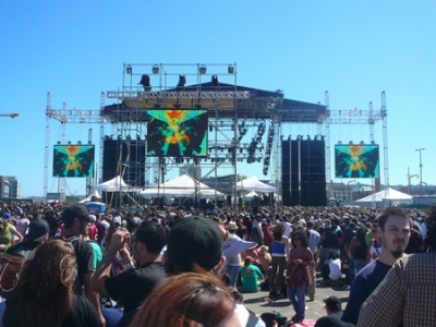 This was my view of Rock the Bells