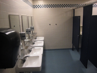 The sinks are robotic
