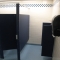 Urinals are too close to each other.