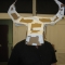 Cardboard and duct tape