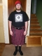 me, my kilt, new shoes, and Frank 'N' Furter