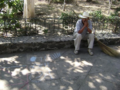 From plaza sweeper to game watcher