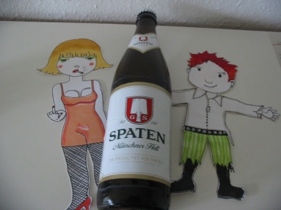 Flat Maude The Hooker and Flat Stanley score some booze.