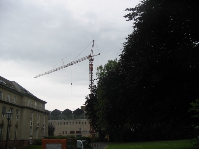 They'll need a crane/they'll need a crane...