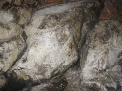 These walls cry out for fake cave paintings