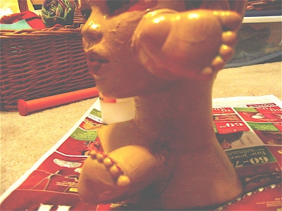 Side view, with legs