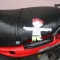 Flat Stanley and his sweet ride (close up)