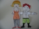 Flat Stanley brings home a new acquaintance: Flat Maude The Hooker
